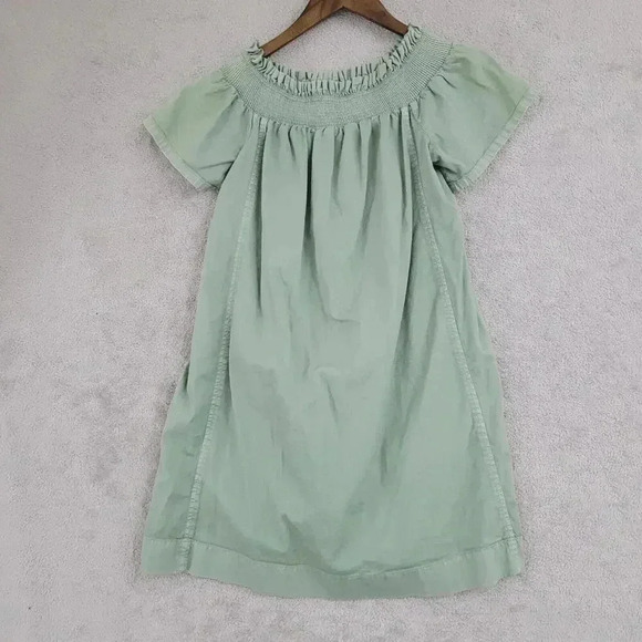 Vineyard Vines Kids M Smocked Midi Dress  Green  30CT - Picture 1 of 5